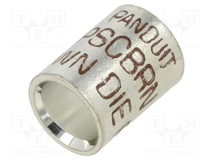 PANDUIT PSCBRN-L Casquillo de Conexión No Aislado de Cobre Estaneado PANDUIT PSCBRN-L Casquillo de Conexión No Aislado de Cobre Estaneado