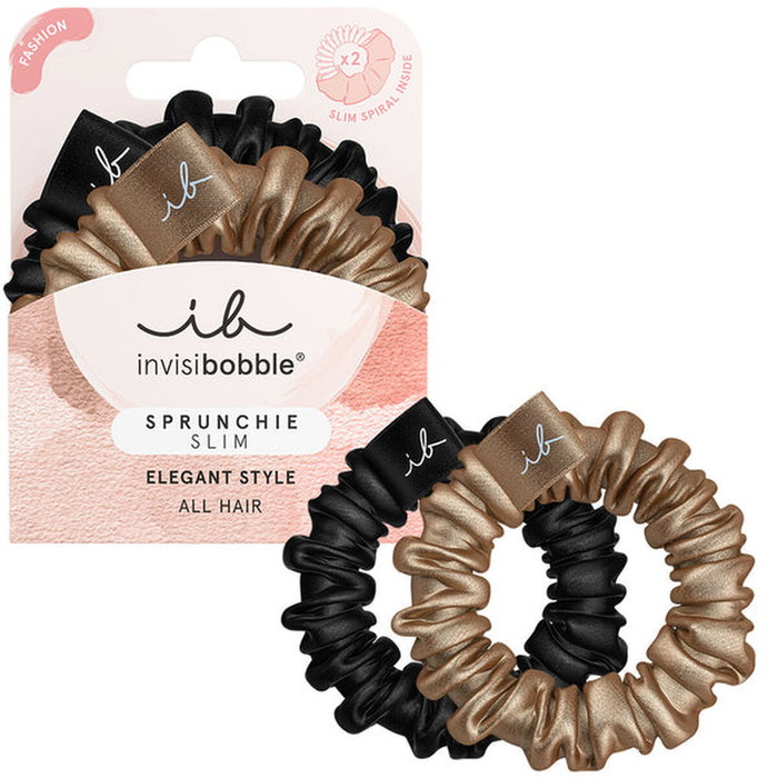 Invisibobble Sprunchie Slim True Golden (2 unidades)