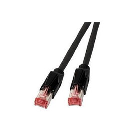 EFB Elektronik Cable de red RJ45 Cat.6a S/FTP LSZH 20m Negro