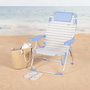 AKTIVE Silla de Playa Plegable ALU 48