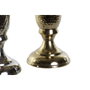 DKD Home Decor Jarrón de Aluminio Raspado Colección ANNETE Surtido de 2 Unidades