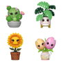 Funko Pack de 4 Figuras POP! Flora Plants