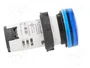SCHNEIDER ELECTRIC Lámpara de control Harmony XB7 azul 120V 22mm