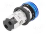 SCHNEIDER ELECTRIC Lámpara de control Harmony XB7 azul 120V 22mm