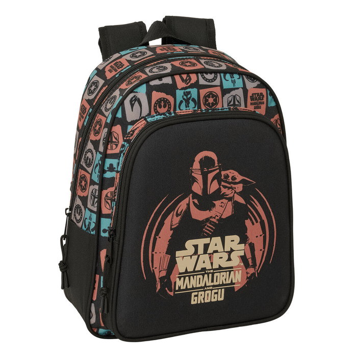 Safta Mochila Infantil Mandalorian & Grogu Star Wars Adaptable a Carro