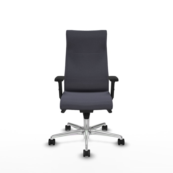 PIQUERAS Y CRESPO Sillón Albacete con mecanismo Sincro, Tela Gris oscuro PIQUERAS Y CRESPO Sillón Albacete con mecanismo Sincro, Tela Gris oscuro