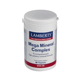 LAMBERTS Mega Mineral Complex - Complemento Alimenticio de Minerales y Oligoelementos - 90 Comprimidos