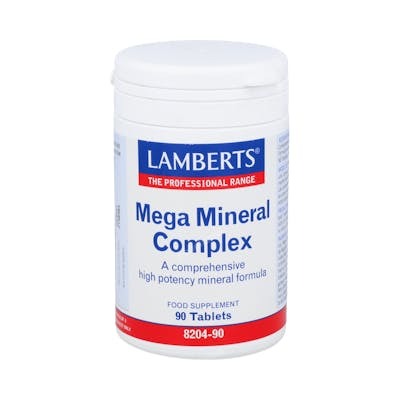 Lamberts Mega Mineral Complex 90 tabletas Lamberts Mega Mineral Complex 90 tabletas