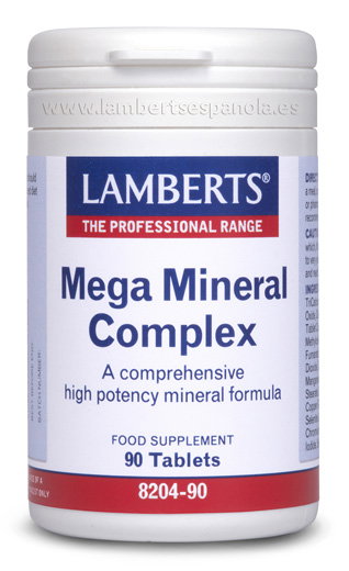 Lamberts Mega Mineral Complex 90 Tabletas Lamberts Mega Mineral Complex 90 Tabletas