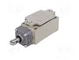 OMRON Interruptor de fin de carrera con roldana metálica Ø12,7mm 10A