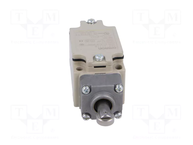 OMRON Interruptor de fin de carrera con roldana metálica Ø12,7mm 10A OMRON Interruptor de fin de carrera con roldana metálica Ø12,7mm 10A