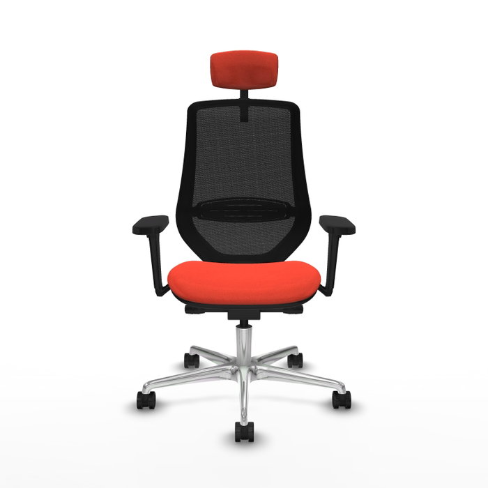 PIQUERAS Y CRESPO Silla de oficina Mardos con mecanismo Sincro/Traslack, Naranja oscuro y Negro PIQUERAS Y CRESPO Silla de oficina Mardos con mecanismo Sincro/Traslack, Naranja oscuro y Negro
