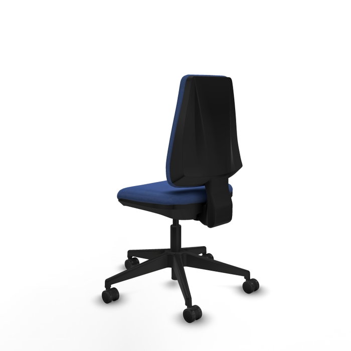 PIQUERAS Y CRESPO Silla de oficina Elche Azul marino sin brazos