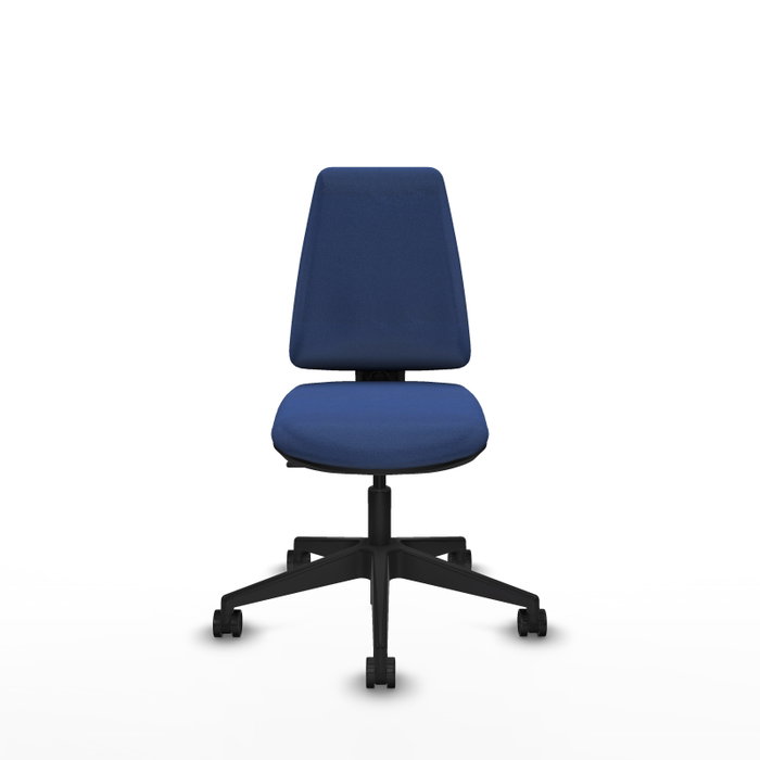 PIQUERAS Y CRESPO Silla de oficina Elche Azul marino sin brazos