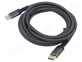GOOBAY Cable DisplayPort 2.1 Textil 2m