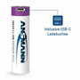 Ansmann Li-Ion 18650 3400mAh 3,6V Micro-USB 1307-0003
