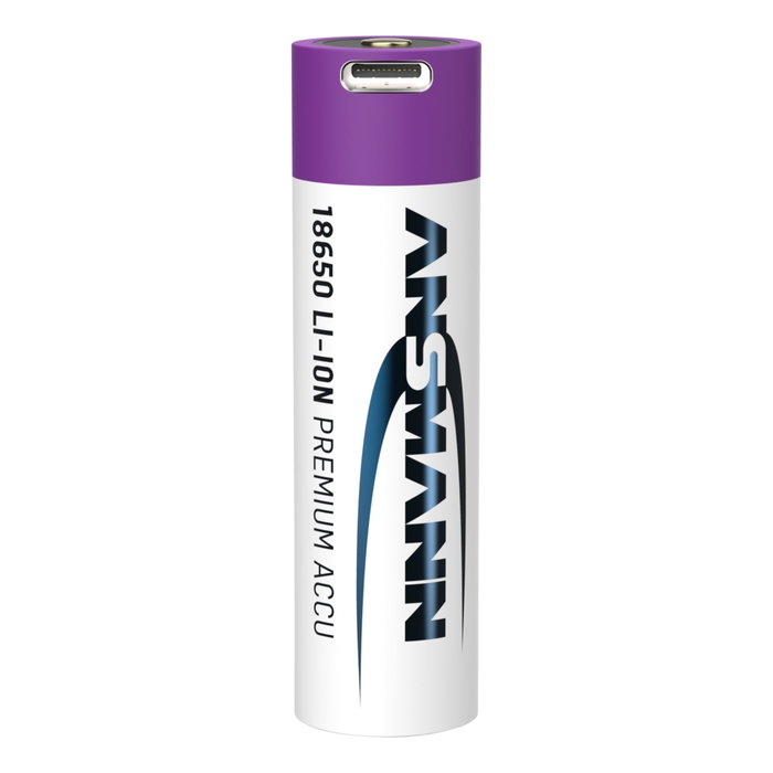Ansmann Li-Ion 18650 3400mAh 3,6V Micro-USB 1307-0003 Ansmann Li-Ion 18650 3400mAh 3,6V Micro-USB 1307-0003
