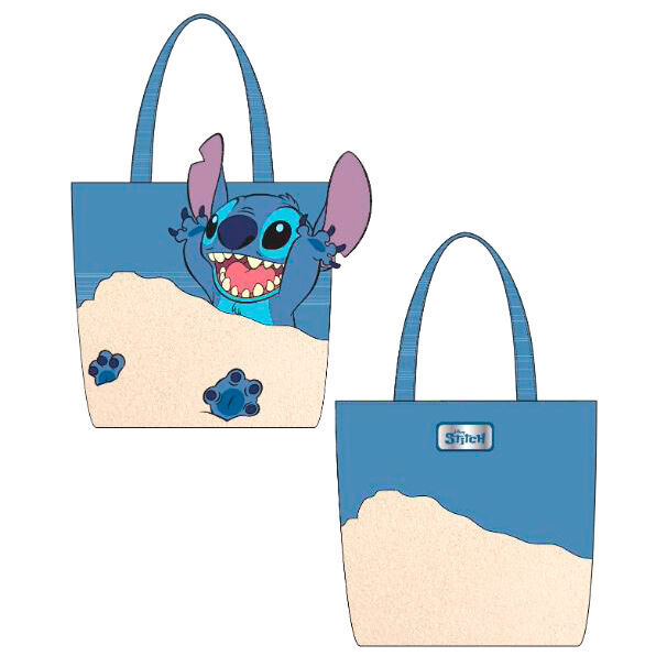 DIFUZED Bolso Tote Beach Day Lilo & Stitch Disney DIFUZED Bolso Tote Beach Day Lilo & Stitch Disney