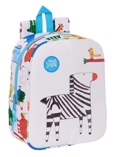Mochila Infantil Algo de Jaime Blanco 22 x 27 x 10 cm