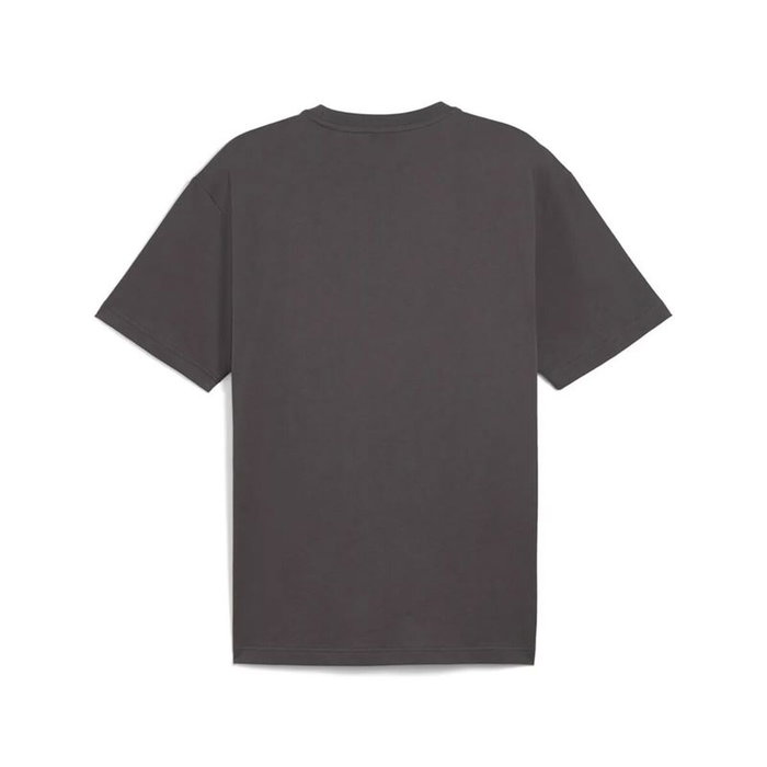 Camiseta de Manga Corta Hombre Puma Maximal Metallic Relaxed Gris 2XL