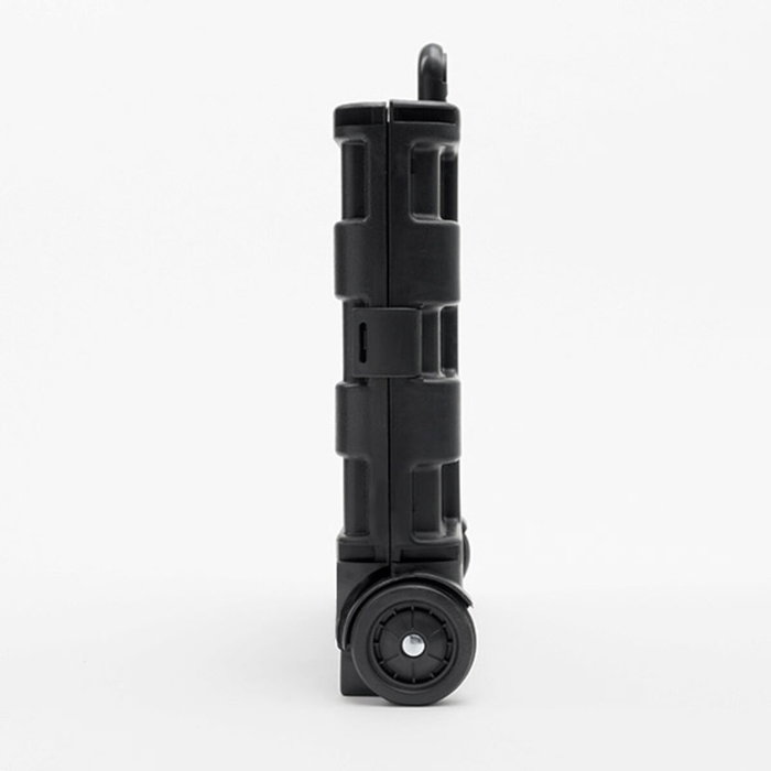 Briscoes Trolley plegable de aluminio Negro
