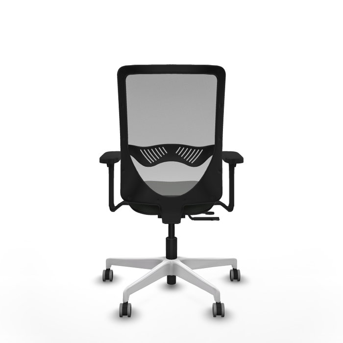 PIQUERAS Y CRESPO Silla de oficina Zulema con mecanismo Sincro/Traslack, Brazos 3D y Malla Gris/Tela Negra PIQUERAS Y CRESPO Silla de oficina Zulema con mecanismo Sincro/Traslack, Brazos 3D y Malla Gris/Tela Negra