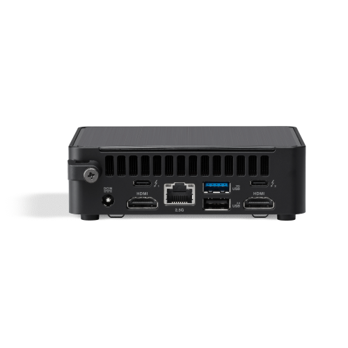 Asus Mini PC barebone NUC 14 Pro Slim Kit RNUC14RVKI300000I, Intel Core i3 100U, DDR5, SSD, Wi-Fi 6E, Bluetooth 5.3, Negro