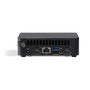 Asus Mini PC barebone NUC 14 Pro Slim Kit RNUC14RVKI300000I, Intel Core i3 100U, DDR5, SSD, Wi-Fi 6E, Bluetooth 5.3, Negro