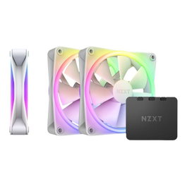 NZXT RF-D12TF-W1 F Series F120 RGB DUO Triple Pack Ventilador 120mm Blanco