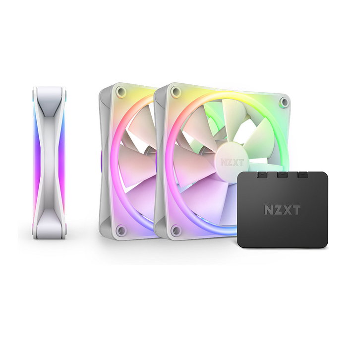 NZXT F120 RGB DUO Triple Pack de ventiladores de 120 mm Blanco (RF-D12TF-W1) NZXT F120 RGB DUO Triple Pack de ventiladores de 120 mm Blanco (RF-D12TF-W1)