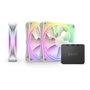 NZXT F120 RGB DUO Triple Pack de ventiladores de 120 mm Blanco (RF-D12TF-W1)​