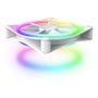 NZXT F120 RGB DUO Triple Pack de ventiladores de 120 mm Blanco (RF-D12TF-W1)​