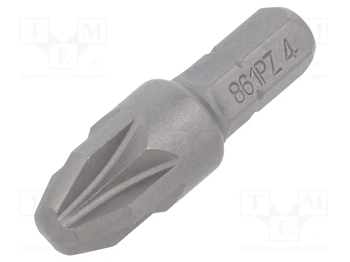 BETA Punta de destornillador Pozidriv® PZ4 de 25 mm BETA Punta de destornillador Pozidriv® PZ4 de 25 mm