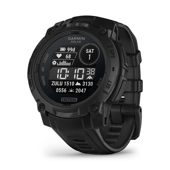 Garmin Instinct 3 Solar Tactical Edition 45mm Negro Garmin Instinct 3 Solar Tactical Edition 45mm Negro