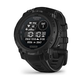 Garmin Instinct 3 Solar GPS Reloj Inteligente Tactical Edition 45 mm Negro - 0.9\" MIP, Pantalla Táctil, 10 ATM, Monitor Cardíaco, 52 g