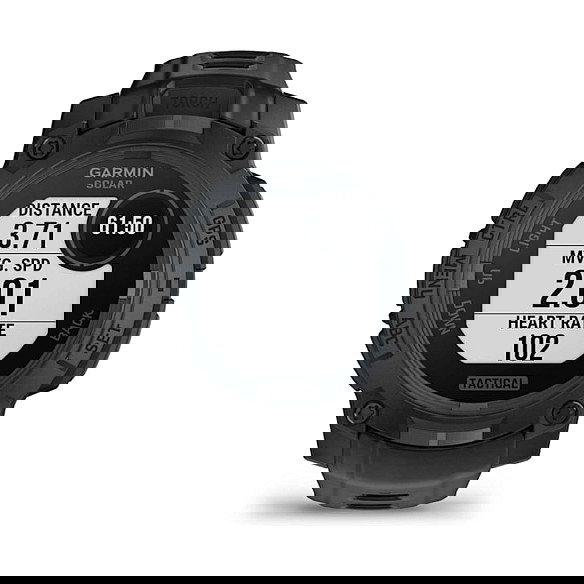 Garmin Instinct 3 Solar GPS Reloj Inteligente Tactical Edition 45 mm Negro - 0.9\" MIP, Pantalla Táctil, 10 ATM, Monitor Cardíaco, 52 g