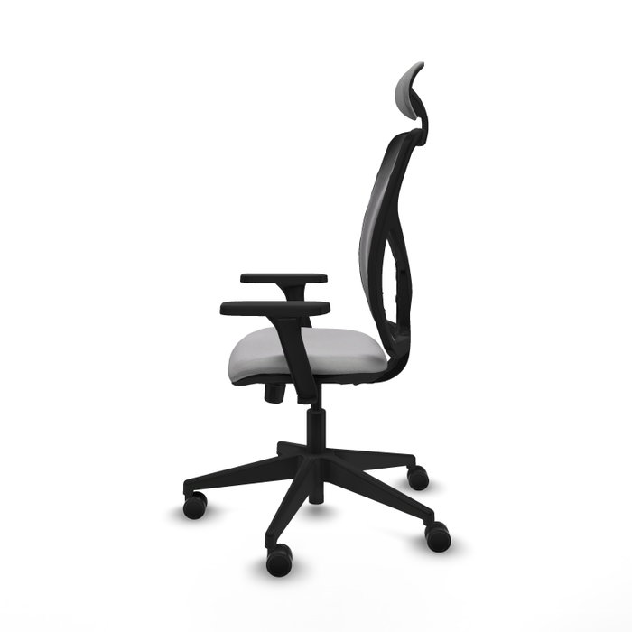 PIQUERAS Y CRESPO Silla de oficina Motilla con mecanismo Sincro/Traslack, Gris claro y Negro PIQUERAS Y CRESPO Silla de oficina Motilla con mecanismo Sincro/Traslack, Gris claro y Negro