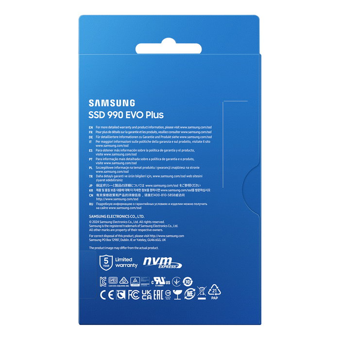 Samsung 990 EVO Plus 1 TB M.2 NVMe