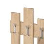 Hanah Home Perchero Colgante Oak de Tablero de Partículas Melaminizado, 64x79x4 cm