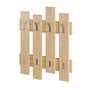 Hanah Home Perchero Colgante Oak de Tablero de Partículas Melaminizado, 64x79x4 cm