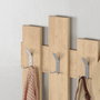 Hanah Home Perchero Colgante Oak de Tablero de Partículas Melaminizado, 64x79x4 cm