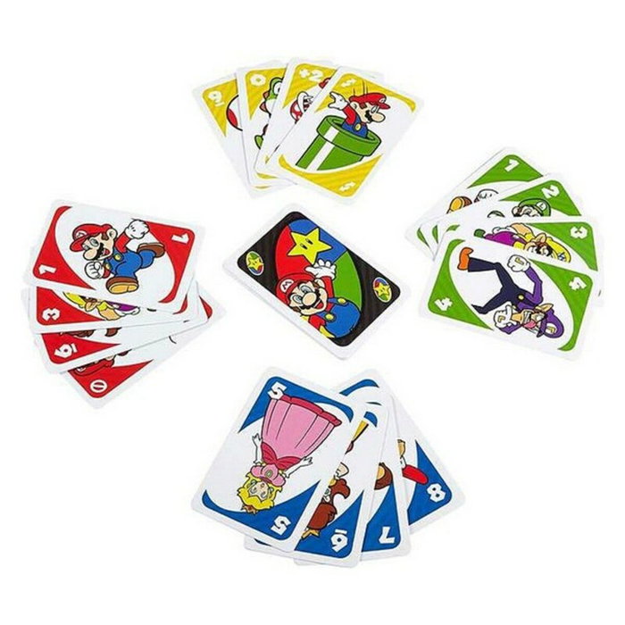 Mattel Juego de Cartas UNO Super Mario Bros Edition Mattel Juego de Cartas UNO Super Mario Bros Edition