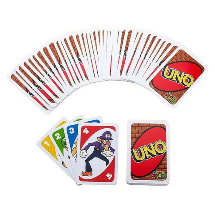 Mattel Juego de Cartas UNO Super Mario Bros Edition Mattel Juego de Cartas UNO Super Mario Bros Edition