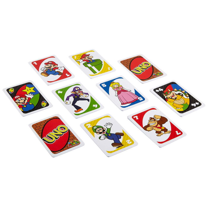 Mattel Juego de Cartas UNO Super Mario Bros Edition Mattel Juego de Cartas UNO Super Mario Bros Edition