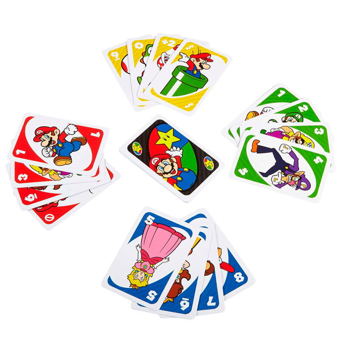 Mattel Juego de Cartas UNO Super Mario Bros Edition Mattel Juego de Cartas UNO Super Mario Bros Edition