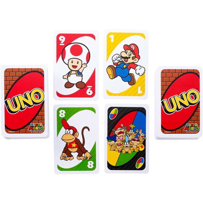 Mattel Juego de Cartas UNO Super Mario Bros Edition Mattel Juego de Cartas UNO Super Mario Bros Edition