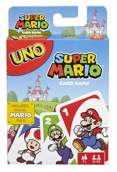 Mattel Juego Uno Super Mario Bros. de 2 a 10 Jugadores Mattel Juego Uno Super Mario Bros. de 2 a 10 Jugadores