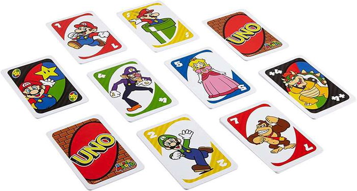Mattel Juego Uno Super Mario Bros. de 2 a 10 Jugadores Mattel Juego Uno Super Mario Bros. de 2 a 10 Jugadores