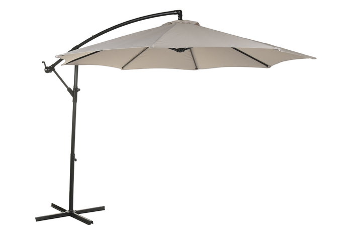 DKD Home Decor Parasol de Terraza y Jardín Arena 350 x 250 x 300 cm con UV 50+ y Giratorio 360 DKD Home Decor Parasol de Terraza y Jardín Arena 350 x 250 x 300 cm con UV 50+ y Giratorio 360