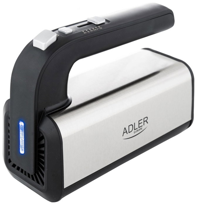 Adler Batidora amasadora de mano AD4225 Inox y negra 800 W Adler Batidora amasadora de mano AD4225 Inox y negra 800 W
